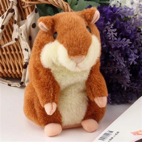 Hot Lovely Talking Hamster Plush Toy Cute Speak Talking Sound Record