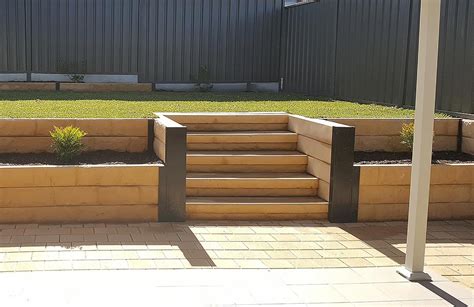 How To Build A Timber Retaining Wall Australia Wall Design Ideas