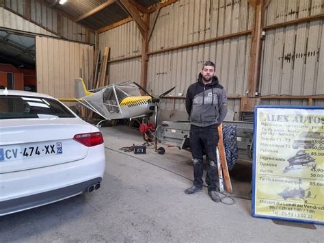Jeune M Canicien Alexis Ouvre Son Garage Automobile Dans Le Cotentin