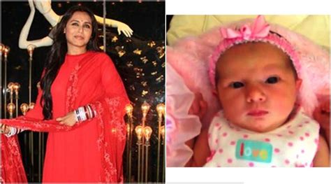 First ‘pics Of Rani Mukerjis Daughter Adira Go Viral Bollywood News The Indian Express
