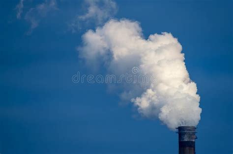 Chimney With Smoke Stock Photo Image Of Environment 173259204