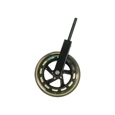 Glasser Solid Tire Bass Transport Wheel 8mm Standard No Reverb