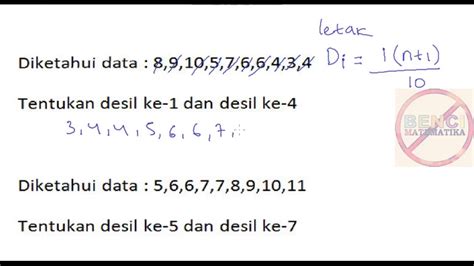 Nilai pada pelajaran statistik i terdapat sebanyak 10 mahasiswa, dengan nilai : Contoh Soal Desil Data Kelompok Dan Jawabannya - Berbagi ...