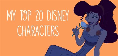 My Top 20 Disney Characters ♥ The Perks Of Being Me