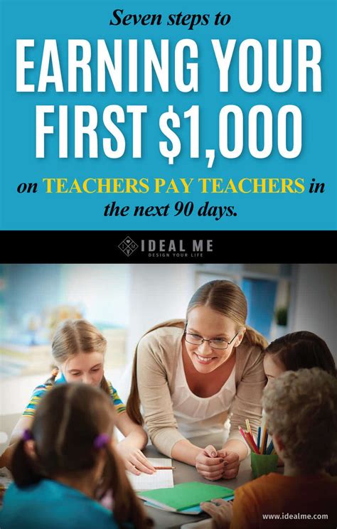 7 Steps To Earning Your First 1000 On Teachers Pay Teachers In The