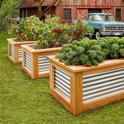 Raised Bed Garden Materials Garden Design