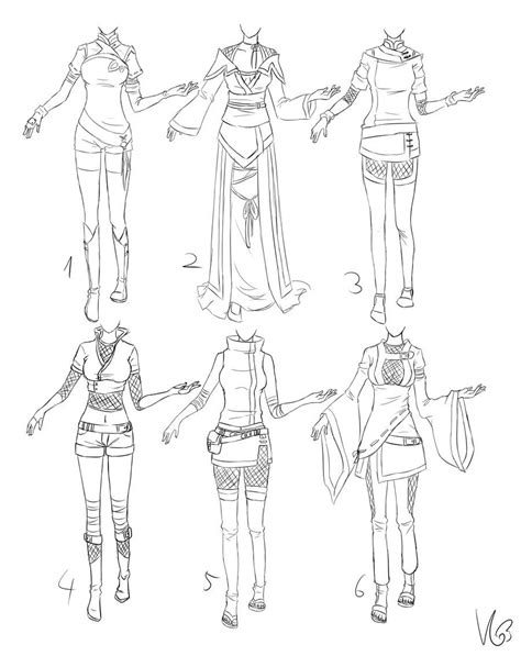Ninja Ish Outfits By Kohane Chan On Deviantart Anime