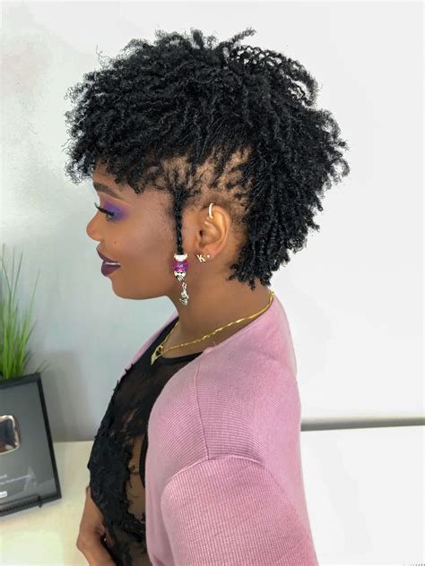 Loc Mohawk Kendrakenshay Locs Hairstyles Sisterlocks Styles Updo