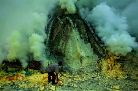 Volcanic Sacrifice At Sulfur Mine