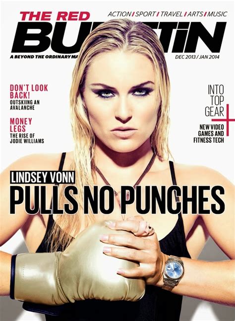 Lindsey Vonn Magazine Photoshoot For The Red Bulletin Uk Magazine December Magazine