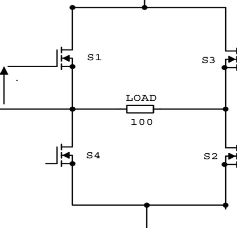 An H Bridge Inverter Circuit Download Scientific Diagram