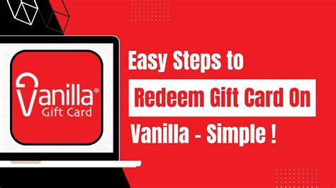 How To Redeem Vanilla Gift Card Use Vanilla Gift Cards Youtube