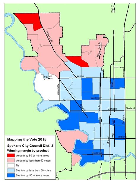 Mapping The Vote Spokane Council Dist 3 The Spokesman Review