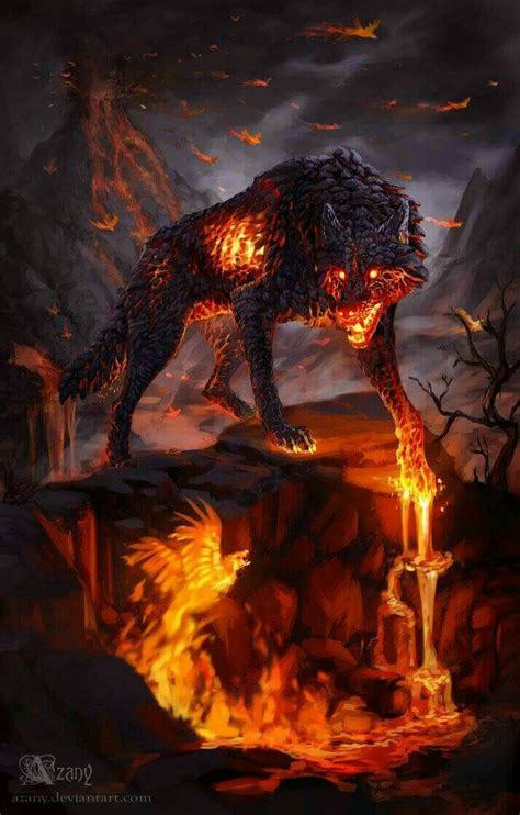Fell The Fire Dark Fantasy Art Fantasy Creatures Fantasy Beasts