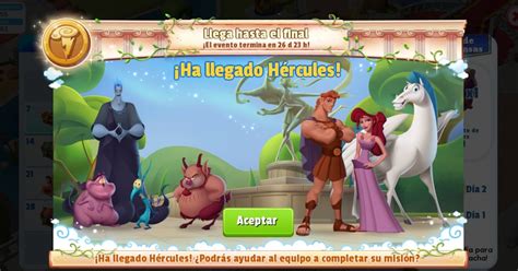 Llega hasta el final Hércules Disney Magic Kingdoms en Español