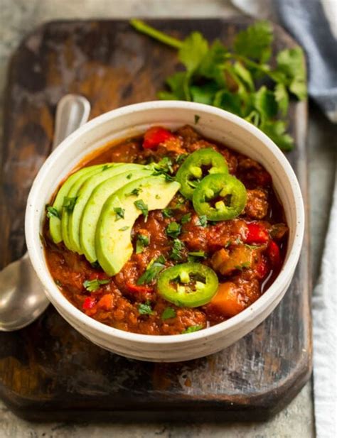 Whole30 Chili The Best Easy Healthy Chili Recipe For Any Diet