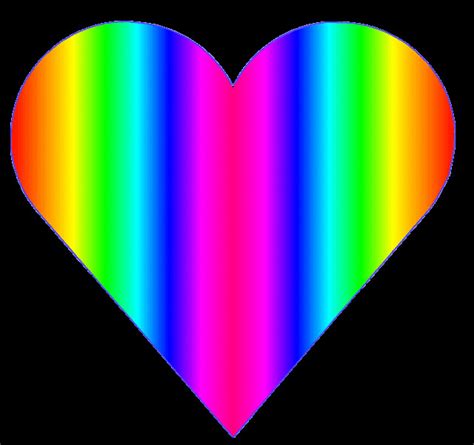 Rainbow Heart 2 10cm Flickr Photo Sharing