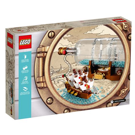 Lego Ideas Ship In A Bottle 21313 Officially Announced The Brick Fan
