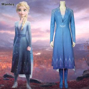 The easiest way to make the most for the money these days is by online shopping. Frozen 2 Elsa Costume Queen Cosplay Princess Dress Blue ...