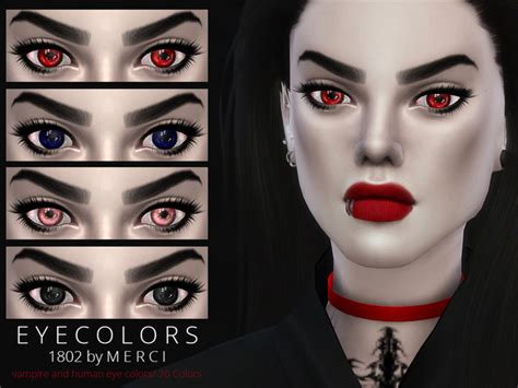 Eyecolors 1802 By Merci At Tsr Sims 4 Updates