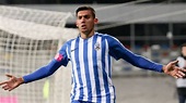 Albanian striker Myrto Uzuni scores two goals in Zagreb in an important win