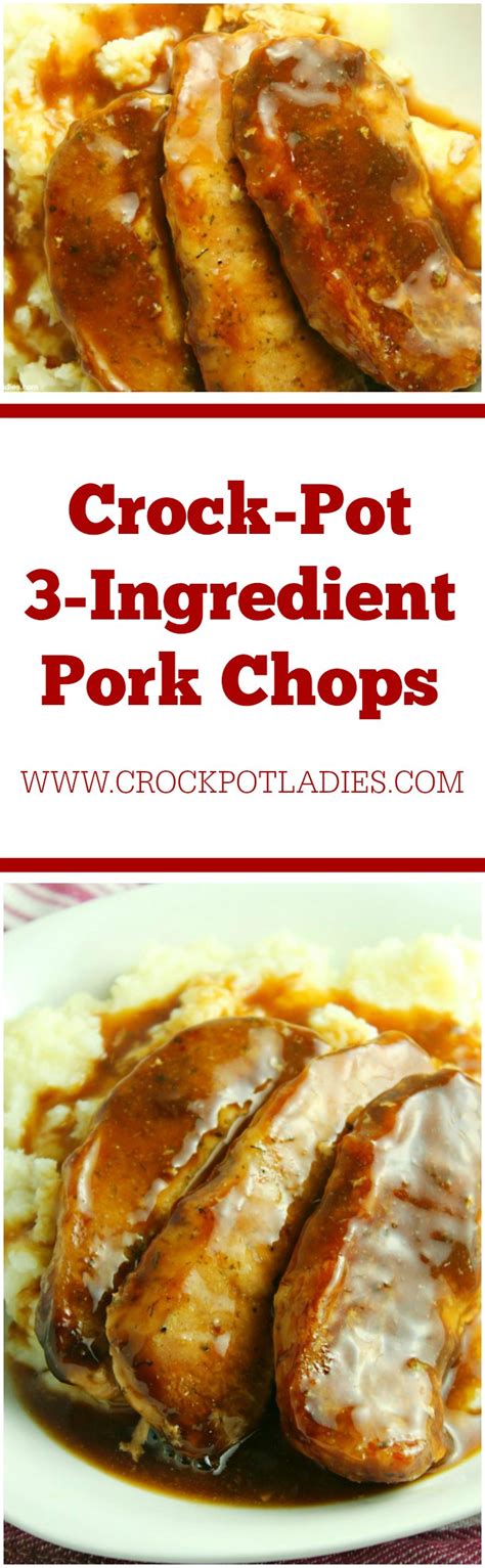 Dip pork chops in eggs, then soup. Lipton Onion Soup Mix Pork Chops Slow Cooker / Crock Pot ...