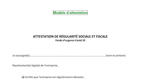 Comment Obtenir Une Attestation De Régularité Sociale 24h01