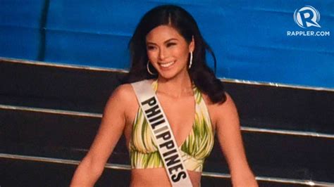 In Photos Phs Maxine Medina At The Miss Universe Preliminaries