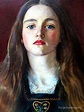 Portrait of a Girl - Sophy Gray - John Everett Millais Metal Print by ...