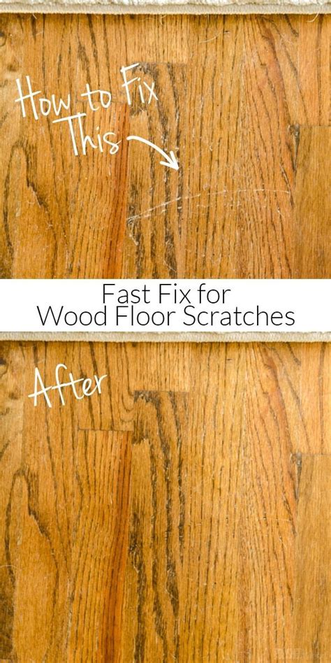 Scratches In Your Hardwood Floors Try This Fast Fix To Repair Your