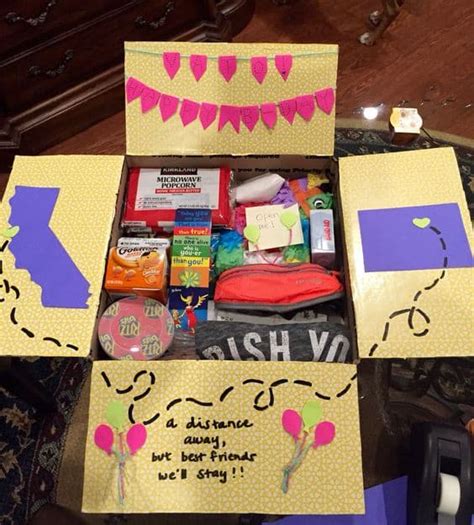 Birthday Care Package For Best Friend Birthday Care Package