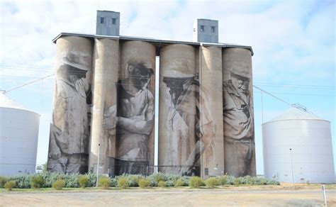 silo art trail continues to increase tourism in the wimmera video photos the wimmera mail
