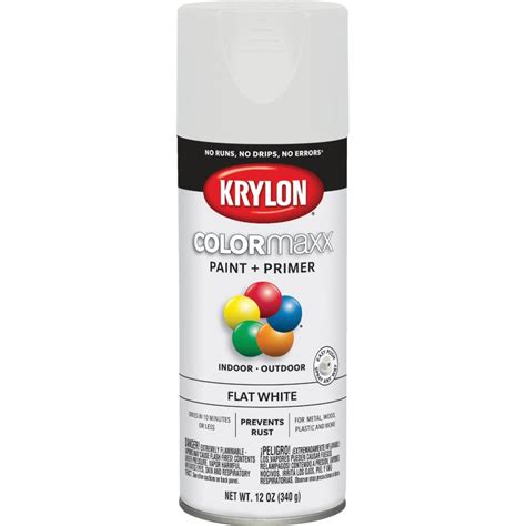 Buy Krylon Colormaxx Spray Paint 12 Oz White