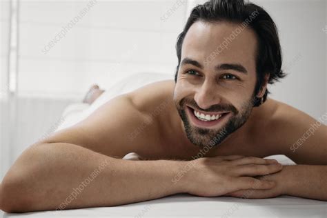 body massage stock image f037 0962 science photo library