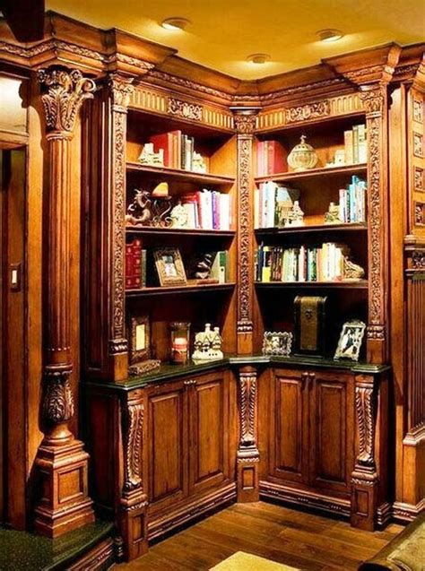 Amazing Home Library Design Ideas With Rustic Style 34 Home Library