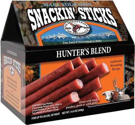 Hi Mountain Jerky Hunters Blend Snackin Stick Kit Create