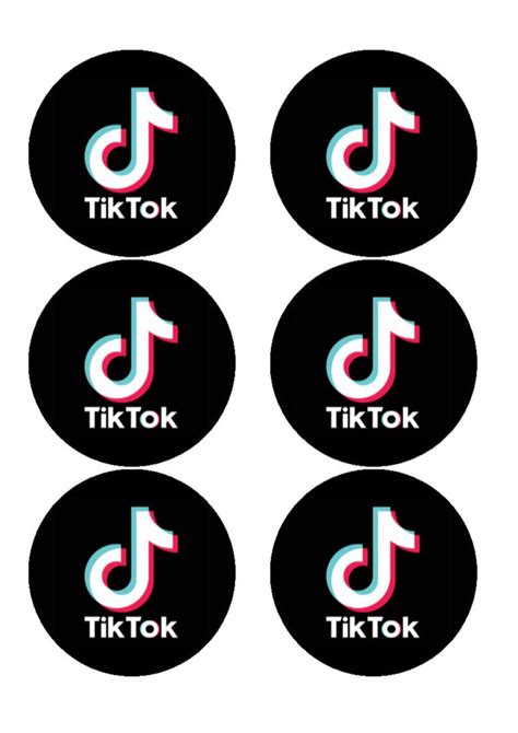 Tiktok Edible Cakecupcake Toppers Incredible Toppers