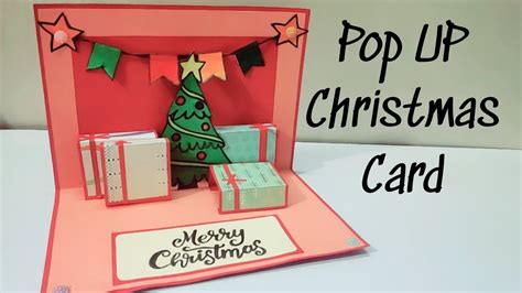 Christmas Cards Popup Handmade Christmas Greeting Cards How To Make