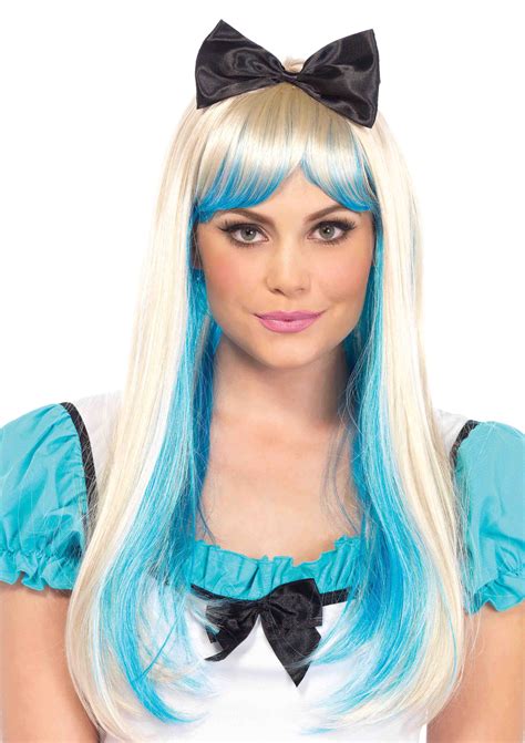 Alice Two Toned Wig With Attached Bow 1 Envy Body Shop