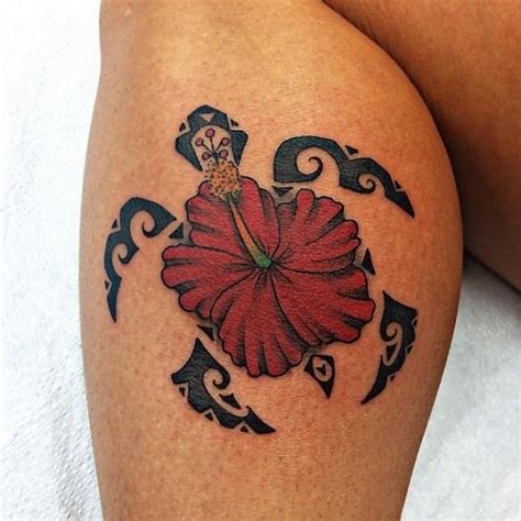 23 Colorful Hawaiian Flower Tattoos With Meanings Tattooswin