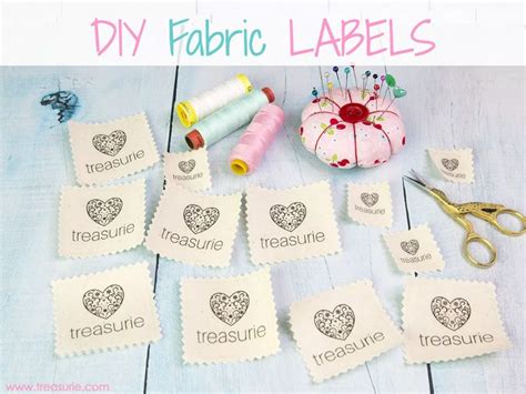 How To Make Clothing Labels Diy Fabric Labels Cheaply Diy Fabric