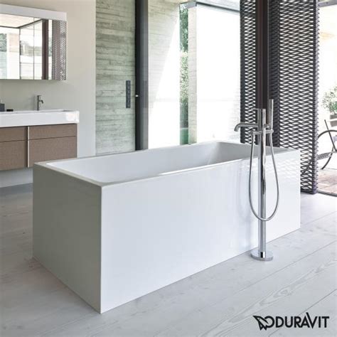 See more ideas about bathtub, free standing bath tub, duravit. Duravit Vero Air freestanding rectangular bath ...