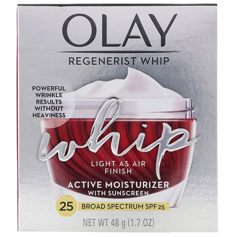Olay Regenerist Whip Active Moisturizer With Sunscreen Spf 25 17