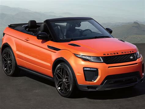 2 Land Rover Range Rover Evoque Convertible A Blend Of Off Road