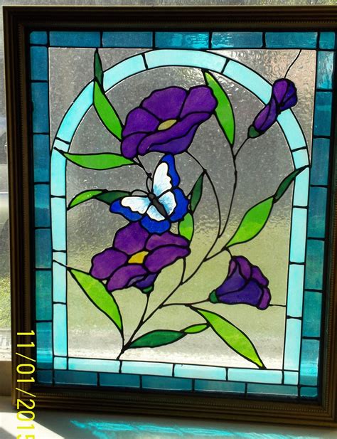 This One Turned Out So Pretty That I Made One More Pam Stained Glass Patterns Free Stained