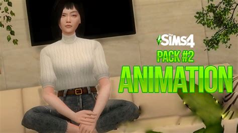 Sims 4 Animations Download Pack 2 Sitting Animations Youtube