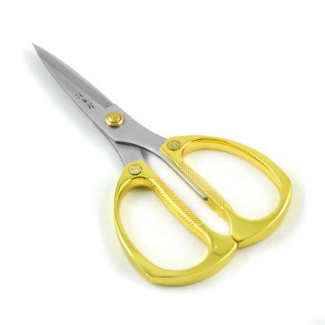 440 Stainless Steel Heavy Duty Household Scissors Gold Plated Tailor