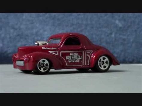 Color:black, red, orange, yellow and white. Awesome Hot Wheels Car Custom 41 Willys Coupe - YouTube