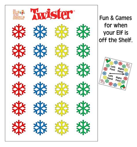 Elf Twister Free Printable Printable Word Searches