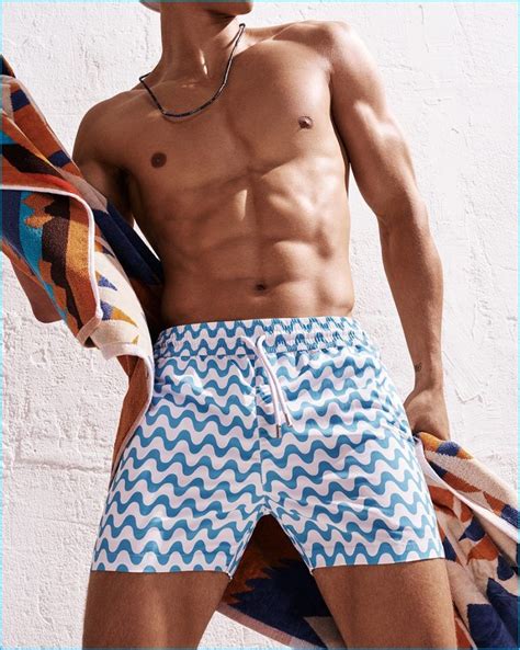 Trevor Signorino Rocks Swimwear For Gq Summer Shoot The Fashionisto